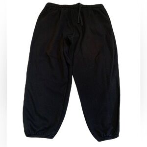 Athletic Works 2XL Black Fleece Jogger Sweatpants